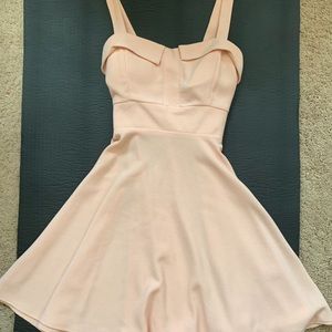 Peach Ixia Sloan Southern Belle skater dress